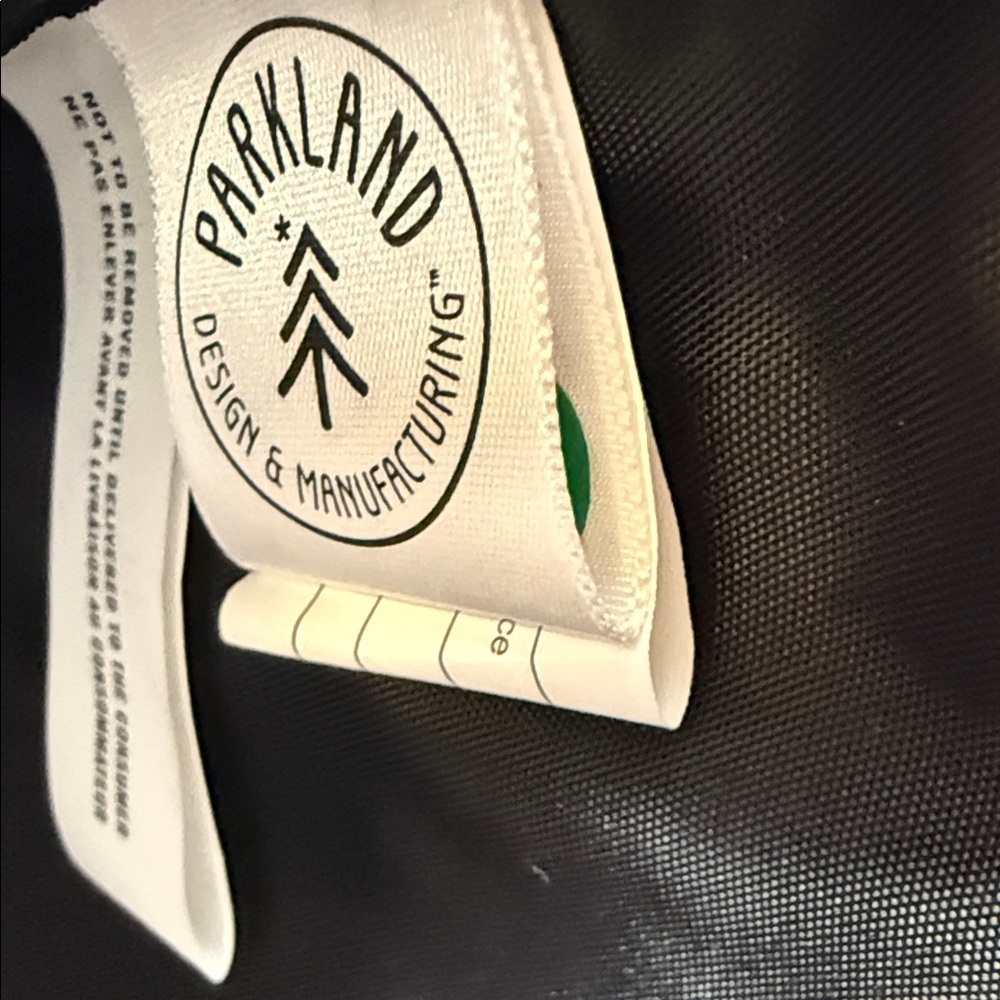 Parkland Black Fanny Pack with decorator pins NEW - Picture 6 of 7